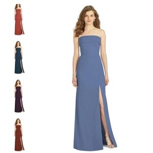 Dessy Collection BB139 Larkspur Blue Dress